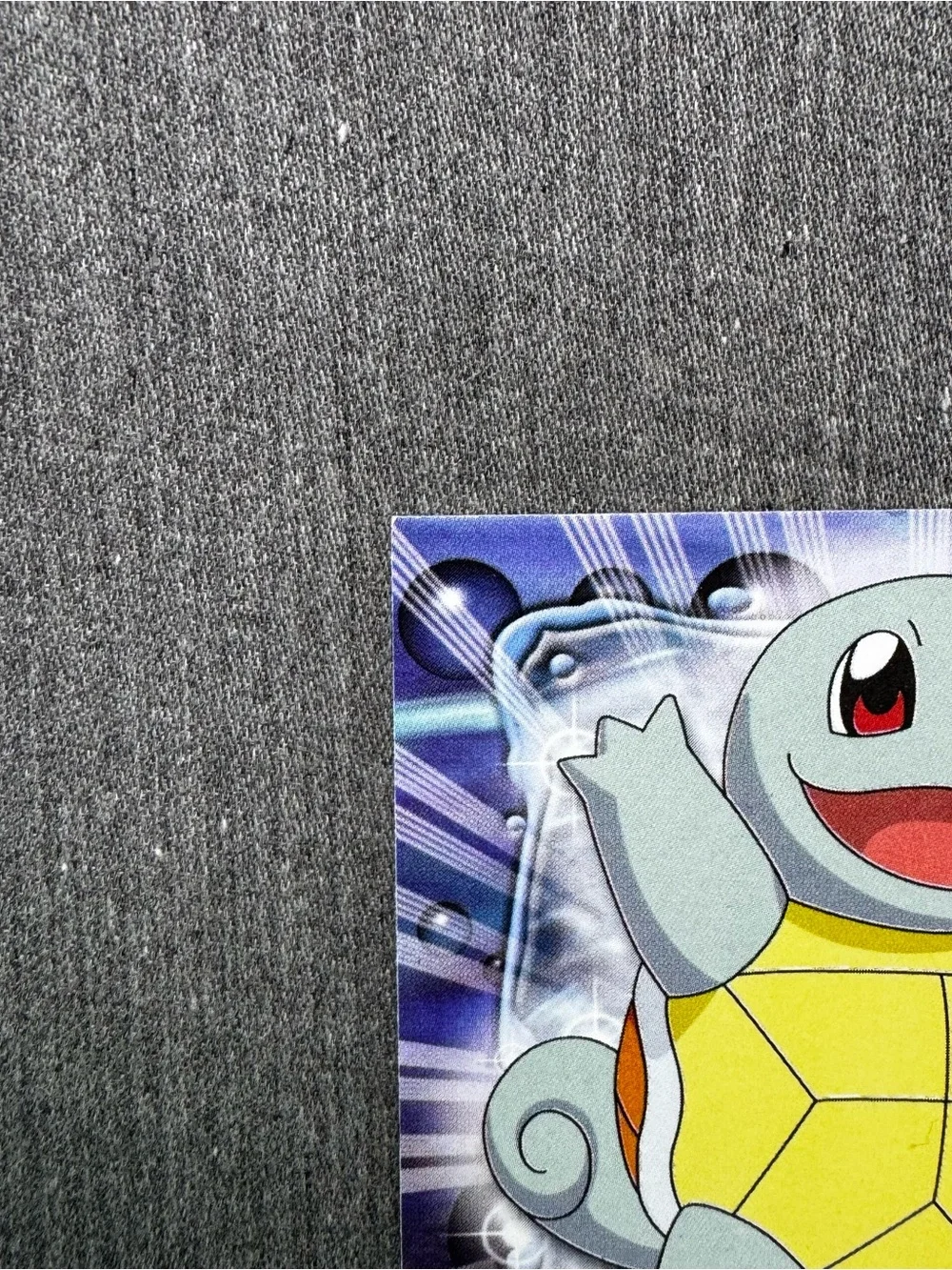 1999 Topps Pokemon TV Animation Edition #07 Squirtle Vintage Card Near Mint